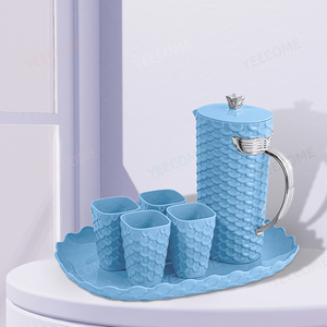 Yjm8570b Công Suất 2.2L Bình Nhà Máy Nóng Bán Sáng Tạo Cá Quy Mô Bình Nước Thời Trang Nhựa Bình Phổ Biến Bình Nước - Product Image 4