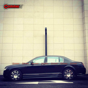 Kit de Carrocería de Fibra de Vidrio 2005-2013, Actualización al Estilo HM para Bentley Flying Spur, Parachoques Delantero, Faldones Laterales, Luces LED, Parachoques Trasero - Product Image 4