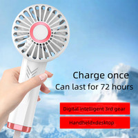 Ventilateur portable puissant AntarcChill, rechargeable par USB, pour le refroidissement personnel, ventilateur de bureau, ventilateur de poche, mini ventilateur de table