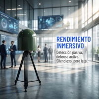 sistem detektor radar mobil laser penghitung kecepatan senjata sistem drone