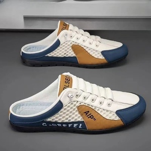 Men's Sporty Mesh TPU Lightweight Sports <b>Shoes</b> Lace-Up Casual Walking <b>Shoes</b> for Spring/Winter - Product Image 1
