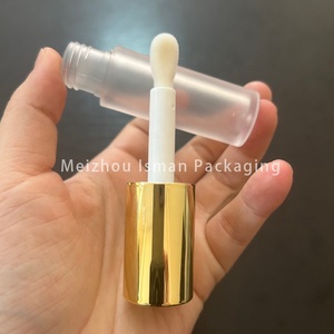 ISMAN ขายส่งหลอดลิปกลอสขนาด 6 มล. แบบแท่งใหญ่ สีโรสโกลด์ เงิน ชมพู ขาว หลายสี รับผลิตแบรนด์ส่วนตัว ขวดลิปกลอสแบบฝ้า - Product Image 5