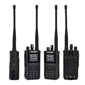 HYDX-A910エアバンド双方向ラジオ5ワット長距離UHF/VHFトランシーバークイックチーミングIP68防水インターホン
