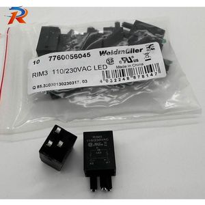 Новый и оригинальный /1 упаковка/ RIM <span class=keywords><strong>3</strong></span> 110/230VAC LED 7760056045 Модуль реле LED, в наличии на складе, контроллер для программирования ПЛК - Product Image 1