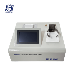 เครื่องทดสอบความชื้นน้ำมันหม้อแปลงไฟฟ้า |   เครื่องวิเคราะห์ปริมาณน้ำแบบคูลอมิเมตริกของคาร์ล ฟิชเชอร์ พร้อมหน้าจอสัมผัสอัตโนมัติ - Product Image 5