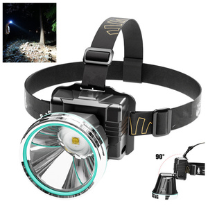 CITICITY ไฟหน้าแบบ LED, ไฟหน้า 5 โหมดพร้อมจอแสดงผลพลังงานแบบชาร์จไฟได้ ปรับซูมได้สำหรับกรณีฉุกเฉินในการตั้งแคมป์ - Product Image 6