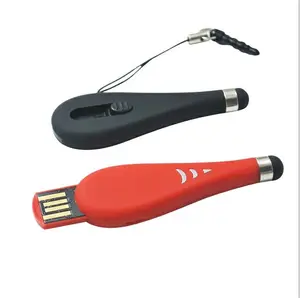 Touch Pen USB-Laufwerk Benutzer definierte gedruckte USB-Laufwerke USB-Flash-Speicher laufwerk mit schönem Paket