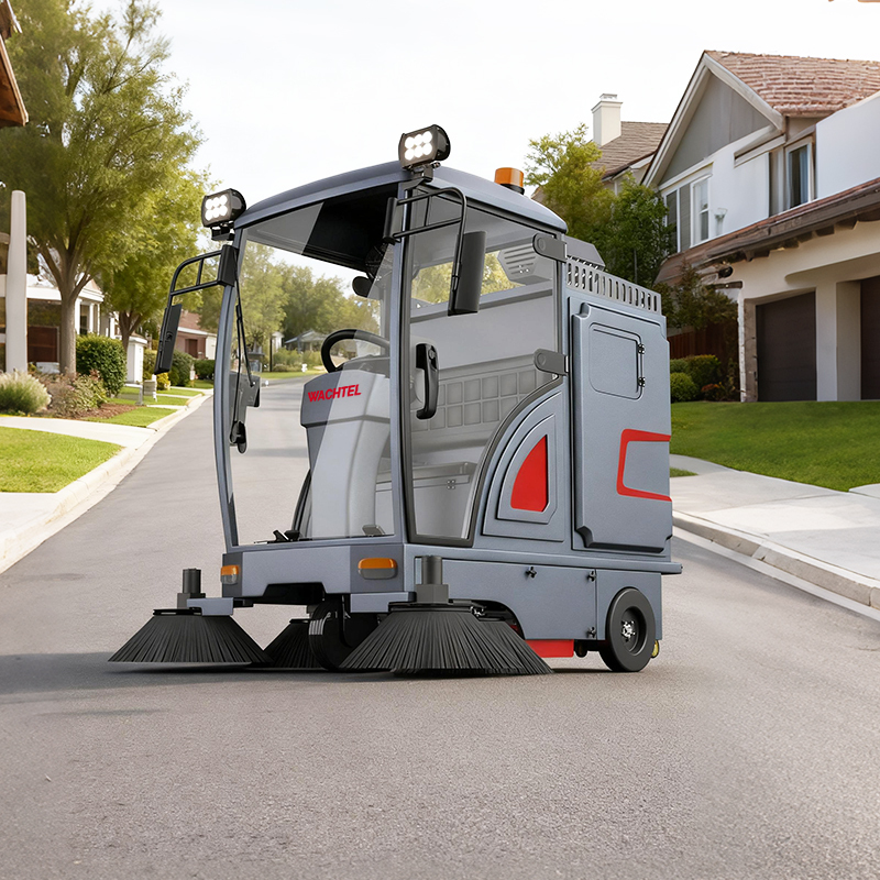 Popular Mini Floor Scrubber Folding Dual