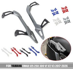 Für YAMAHA XMAX300 XMAX 300 2017-2025 2026 Hintere Haltegriffe Sitzabdeckung Beifahrergriff <span class=keywords><strong>Haltegriff</strong></span> Schiene Armlehnen-Protektor - Product Image 1