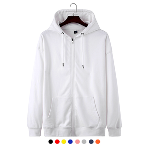 Sweat à capuche zippé pour homme, brodé sur mesure, haute qualité, délavé à l'acide, pour sports d'hiver, vente en gros - Product Image 1
