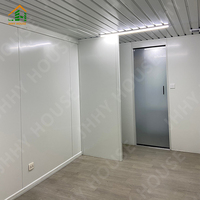 Maisons préfabriquées en conteneurs JHHY, maison modulaire, installation rapide pour l'hébergement, hôtels, campings, dortoirs, bureaux