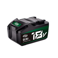Batteries de perceuse sans fil rechargeables 18V avec indicateur LED Remplacement Batterie d'outil électrique 5ah