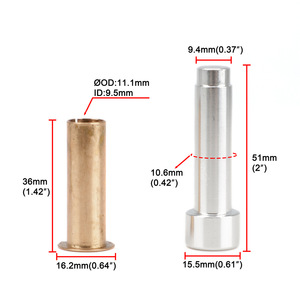 CNSPEED Door <b>Hinge</b> Repair Bushings Brass 8pcs For Jeep Wrangler 1999-2006 Easy Installation - Product Image 5