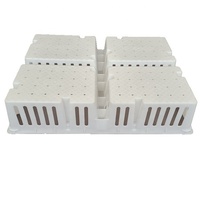 Cages de transport pour poussins d'un jour en plastique / Boîte de retournement pour canetons / Caisse de transport pour oisillons à vendre