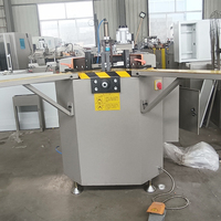 Máquina WEIKE CNC para Fabricación de Ventanas y Puertas, Máquina Hidráulica para Engarzar Esquinas de Perfiles de Aluminio