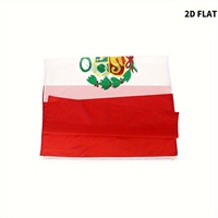 Drapeau du Pérou en polyester 3x5 pieds avec 2 œillets en laiton, couleurs vives, drapeau d'extérieur pour les matchs de football 2026, décoration d'événements