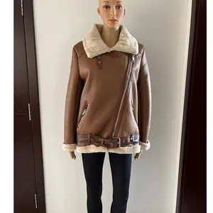 Chaqueta de piel sintética para mujer, abrigo cálido y personalizado de fábrica, producto de invierno, otoño e invierno, 2022
