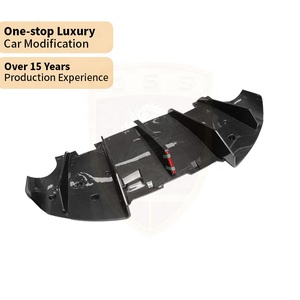 कमल के लिए एमिरा सूखी कार्बन फाइबर वैर शैली रियर डिफ्यूज़र स्पॉइलर - Product Image 2