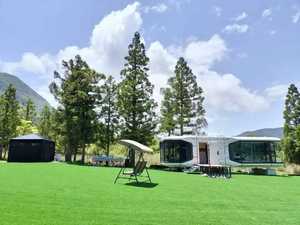 Maisons préfabriquées à structure en acier portable de haute qualité Maison capsule de l'espace extérieur en Chine avec 2 chambres à coucher pour hôtels - Product Image 3