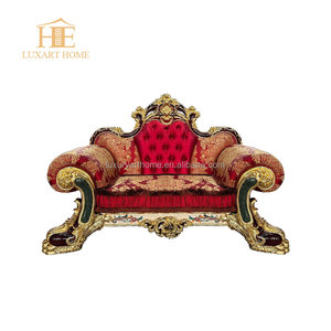 Faggio intagliato antico <span class=keywords><strong>divano</strong></span> <span class=keywords><strong>turco</strong></span> Set europeo Design mobili tessuto Royal soggiorno <span class=keywords><strong>divano</strong></span> - Product Image 2