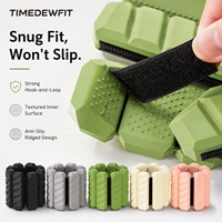 Poids de poignet en silicone personnalisés avec base en fer, réglables pour chevilles/bracelets, durables pour le fitness quotidien et le yoga, faible MOQ, OEM