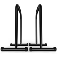 Barres de trempage peu encombrantes de forme physique Équipement de calisthenics Station de barres de poussée de haute qualité