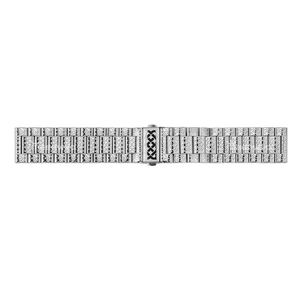 Luxury 24mm Stainless Steel Watch Band with Breathable Pin Buckle 18cm Unisex Maenwvo - Product Image 1