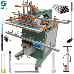 Servomotor de alta velocidade para impressora de tela, máquina automática de serigrafia para flauta, tubo redondo, tubo PP, tubo de mangueira, objeto de alta qualidade