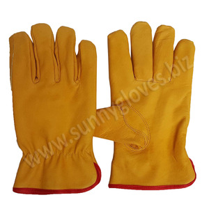 Leather <b>driver</b> <b>Gloves</b> for Work 10.5'/ Cowhide <b>Gloves</b>/Hand <b>Gloves</b> - Product Image 1