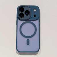 Coque de Téléphone Transparente en Acrylique à Aspiration Magnétique pour iPhone 11 12 13 14 15 16 17 Pro Max 16E 17Air, Accessoires de Téléphone Anti-Chute