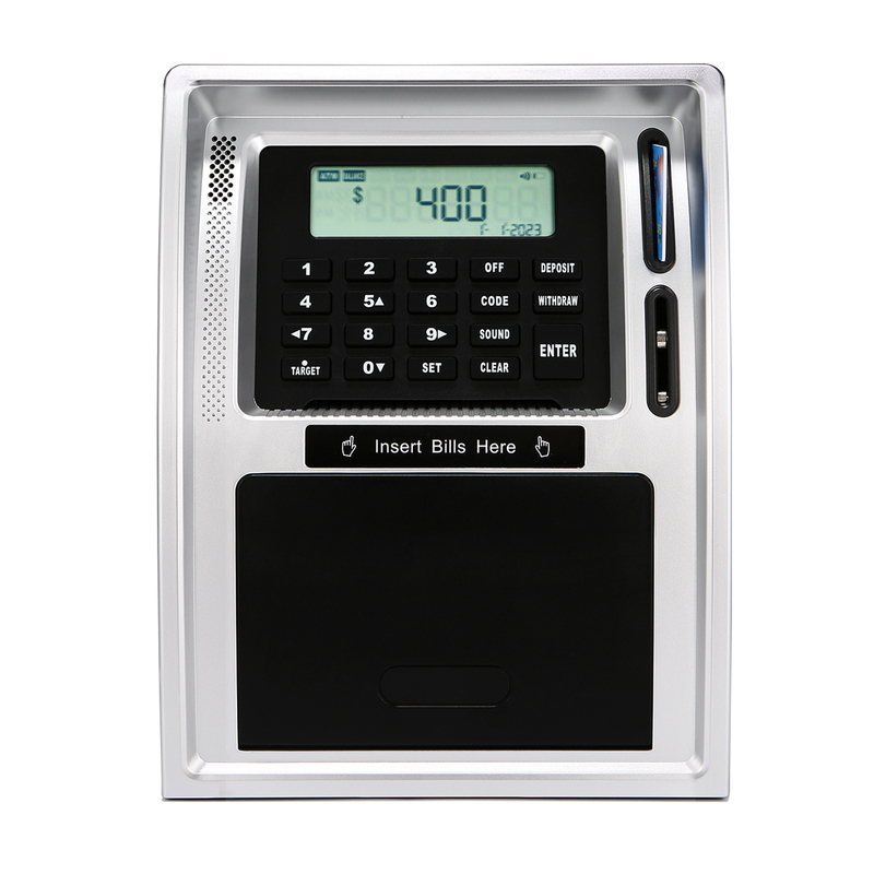 Electronic Plastic ATM Inspired Kids Storage