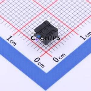 TC-0513-5-260G Tactile Switch SMD-4P,4.5x4.5mm Switch Single Pole Single Throw Round Button 2.6N Vertical Mount - Product Image 2