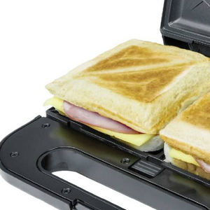 Korona XXL Sandwichera Antiadherente Recubrimiento Control Lámpara Plegable Acero Inoxidable Negro (940910794240) - Product Image 2