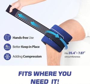 Compresa de Gel Reutilizable Grande con Correa, Frío/Calor, para Alivio del Dolor Muscular en Espalda, Hombro, Cadera, Rodilla y Articulaciones, Suministros para Terapia de Rehabilitación - Product Image 4