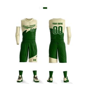 Training Basketbaluniformen Volledig Sublimeren Custom Jeugdteam Game Basketbalshirts Basketbaluniformen - Product Image 1