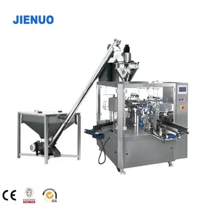 JIENUO Pochette ziplock à fermeture à glissière pour poudre liquide Mini Machine d'emballage Bagger pour café en poudre moulu Grain de café