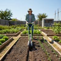 Transplanteur de semis de légumes professionnel et durable avec plantation efficace pour les fermes de légumes et les projets de serres