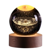 Clair 60mm K9 boule de cristal presse-papiers loupe sphère décoration cristal Lensball
