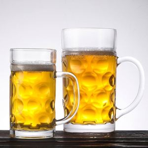 Offre Spéciale – Chopes d'Oktoberfest personnalisables avec logo, 500 ml et 1000 ml, en plastique, forme classique allemande, avec poignée - Product Image 6