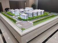 Modèle architectural en sable de conception moderne personnalisé pour la planification urbaine et l'aménagement paysager immatériel