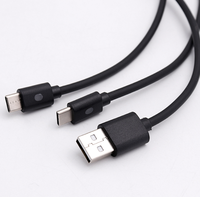Câble de charge de 3 mètres pour Playstation 5, lumière LED, type C, câble USB 2 en 1 pour PS5/Xbox Series X/S/Switch, chargeur USB