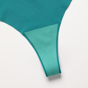 Tanga sin Costuras de Seda Fría Transpirable con Detalle de Anillo Metálico, Tanga Deportiva Invisible para Mujer, Tallas Grandes, Venta al por Mayor - Product Image 5
