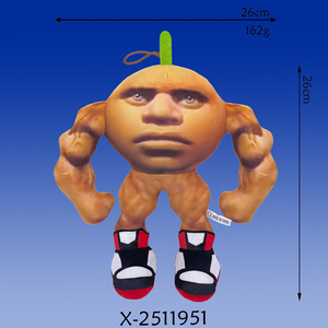 Produit transfrontalier très demandé : Figurine de requin Shan Hai Jing Tungtungtung, jouet en peluche, poupée de 20 cm, petite taille, rembourrée en coton PP - Product Image 6