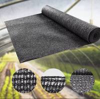 Filet d'ombrage en HDPE anti-UV, taie d'ombrage agricole à 70 % de protection solaire, toile de serre pour plantes et cultures