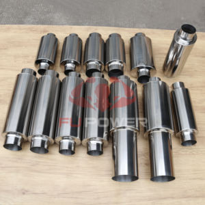 カスタムユニバーサルチタンエキゾーストマフラー2 "2.5" 3 "3.5" 車用 - Product Image 3