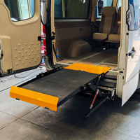 Nouvelle plateforme élévatrice hydraulique automatique moderne et confortable pour fauteuil roulant, pour voiture, camionnette, camion, minibus
