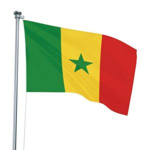 Banderas de Senegal de Tela de Poliéster Premium de 3x5 Pies (90x150 cm), Colores Vivos, Impresión Digital Personalizada, Asta de Aluminio, Venta al Por Mayor - Product Image 5
