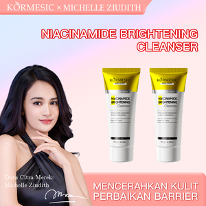 KORMESIC Certificado por Bpom, Limpiador Facial Aclarante con Niacinamida 100g, Blanqueador, Limpieza Profunda, Para Todo Tipo de Piel - Product Image 2