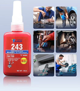 Fijador de Roscas Anaeróbico Removible de Resistencia Media <span class=keywords><strong>Azul</strong></span> de 10ml, 50ml, 250ml 243 <span class=keywords><strong>para</strong></span> Sujeción de <span class=keywords><strong>Tornillos</strong></span> de Metal y Hierro, Sellado Hermético de Tuercas y Pernos - Product Image 1