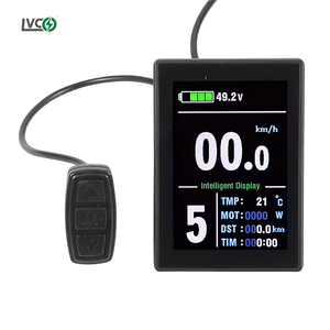 LVCO KT 전기 자전거 디스플레이 24V 36V 48V SM 방수 Ebike 제어 디스플레이 패널 전자 자전거 변환 Accessor - Product Image 1